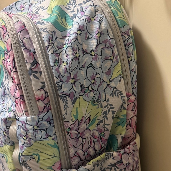 Vera Bradley Outlet Large Pastel Floral Backpack - Picture 8 of 16